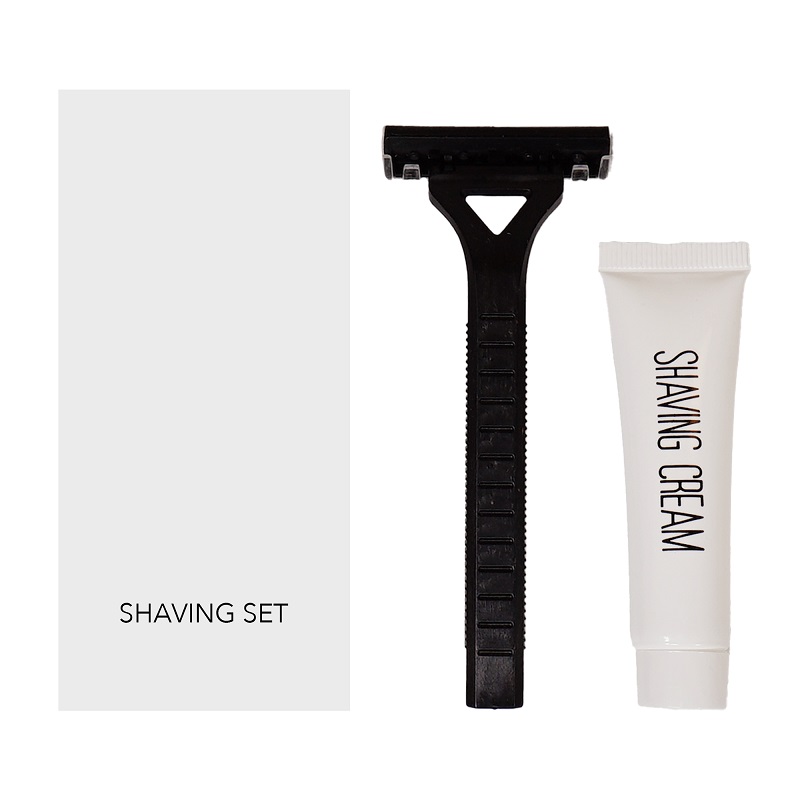 Shaving set - White Line