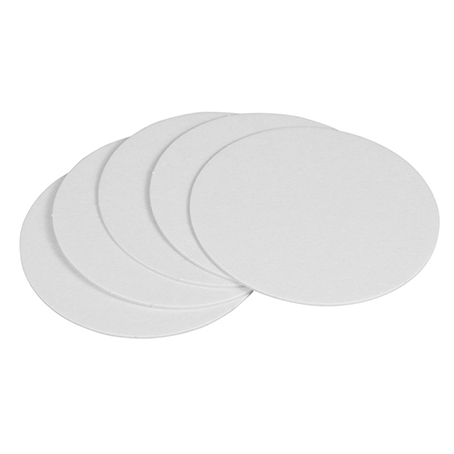 Coasters 8-ply diameter 90 mm, White