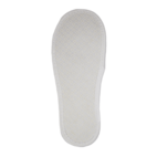Slippers Light Velour 29 cm, White 
