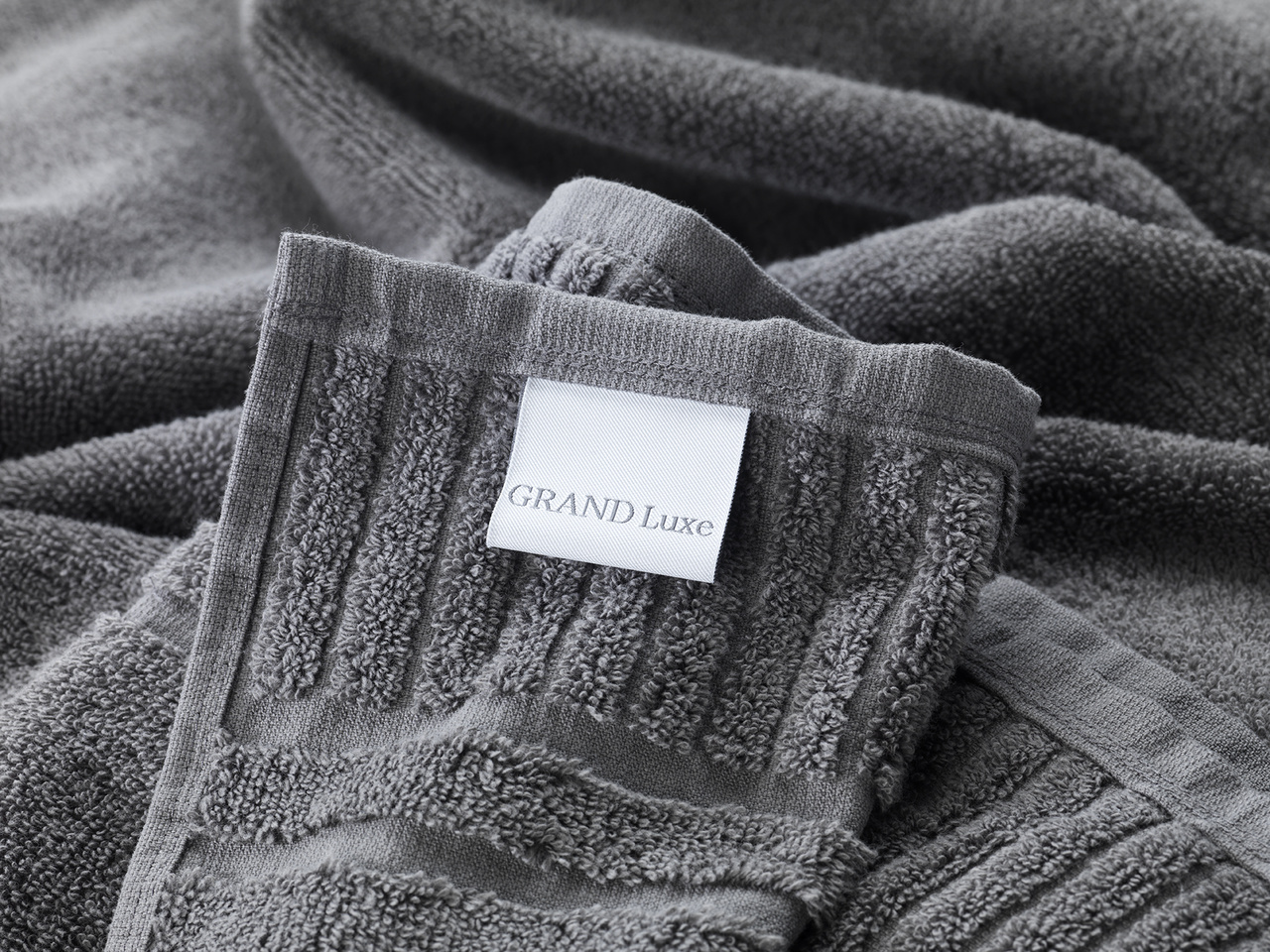 Towel Grand Luxe 70x140 cm 500 g, Kashmir Gray 