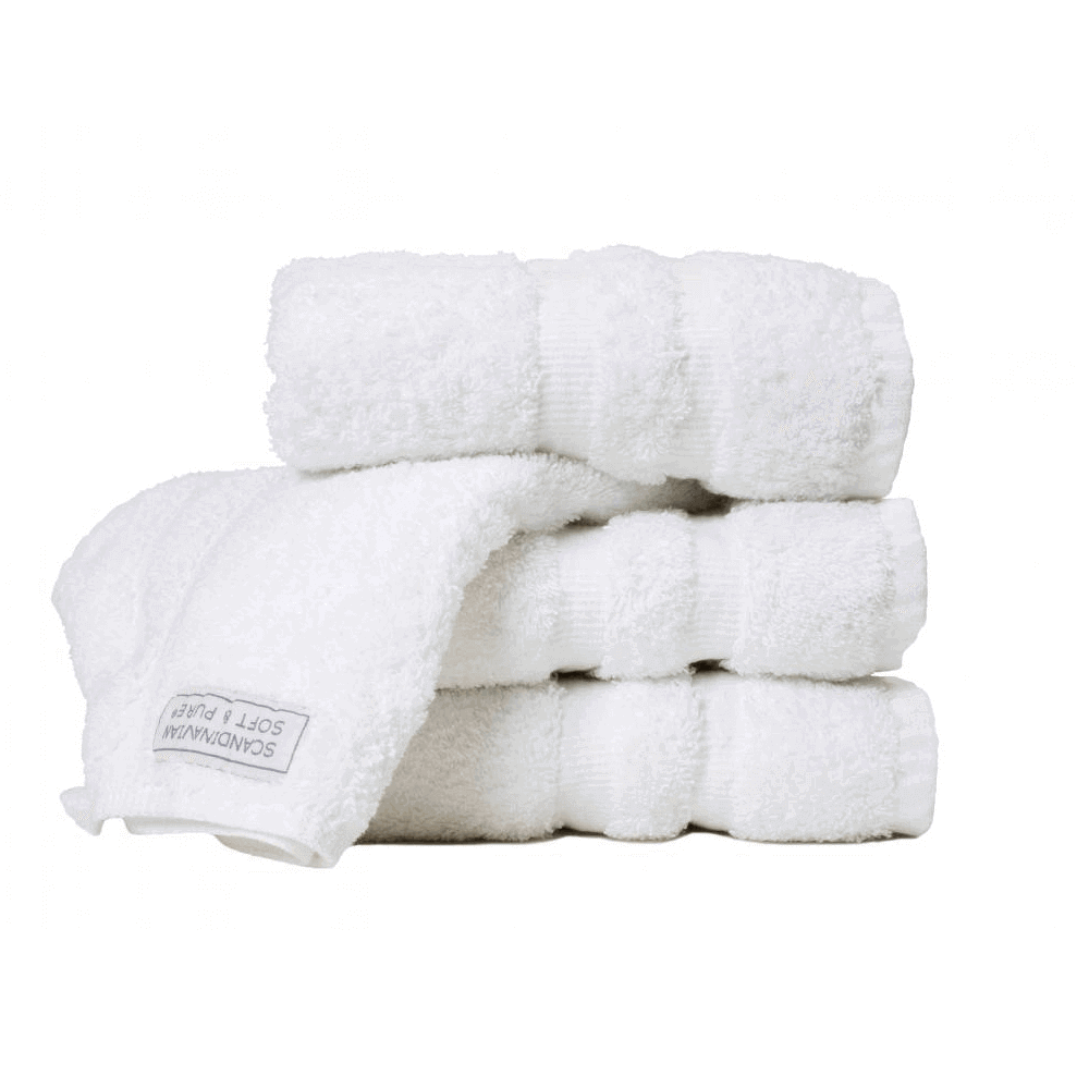 Towel Scandinvaian White White 40x70 cm 600 g